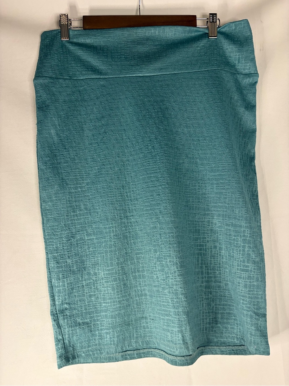 LuLaRoe Teal Pencil Skirt